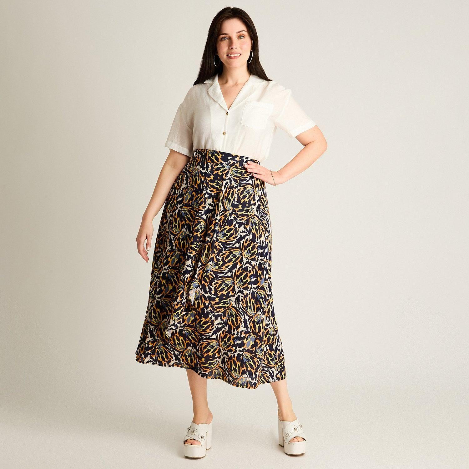 Falda Maxi No Elasticado Calce Normal-3