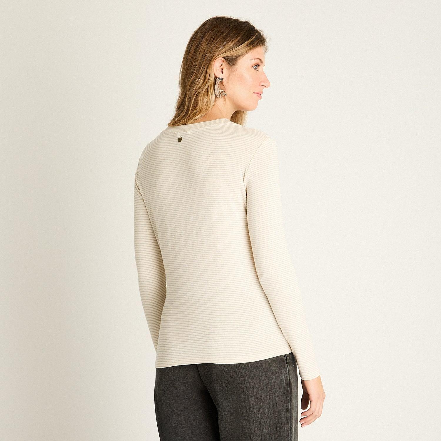 Polera Crudo con Lazo Frontal-1