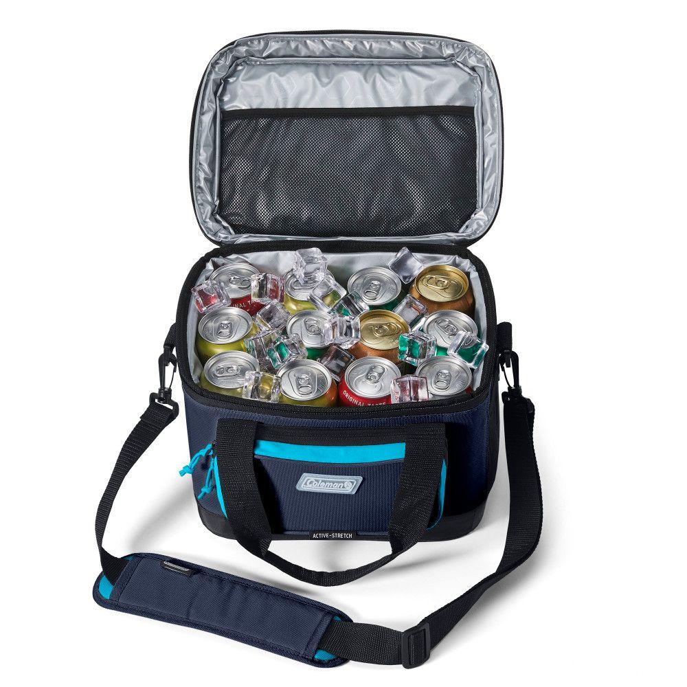 Soft Cooler Coleman Xpand Capacidad 24 Latas Azul-1