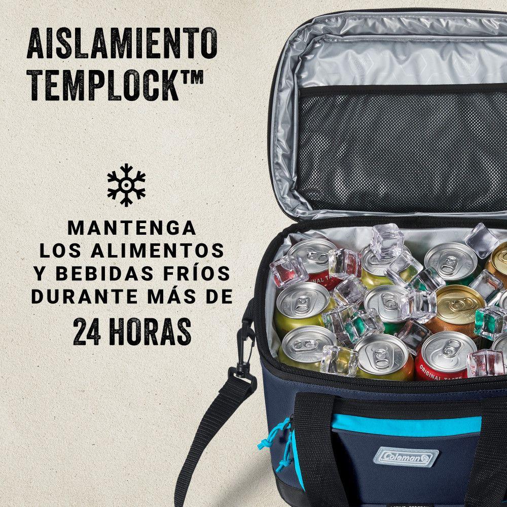 Soft Cooler Coleman Xpand Capacidad 24 Latas Azul-2