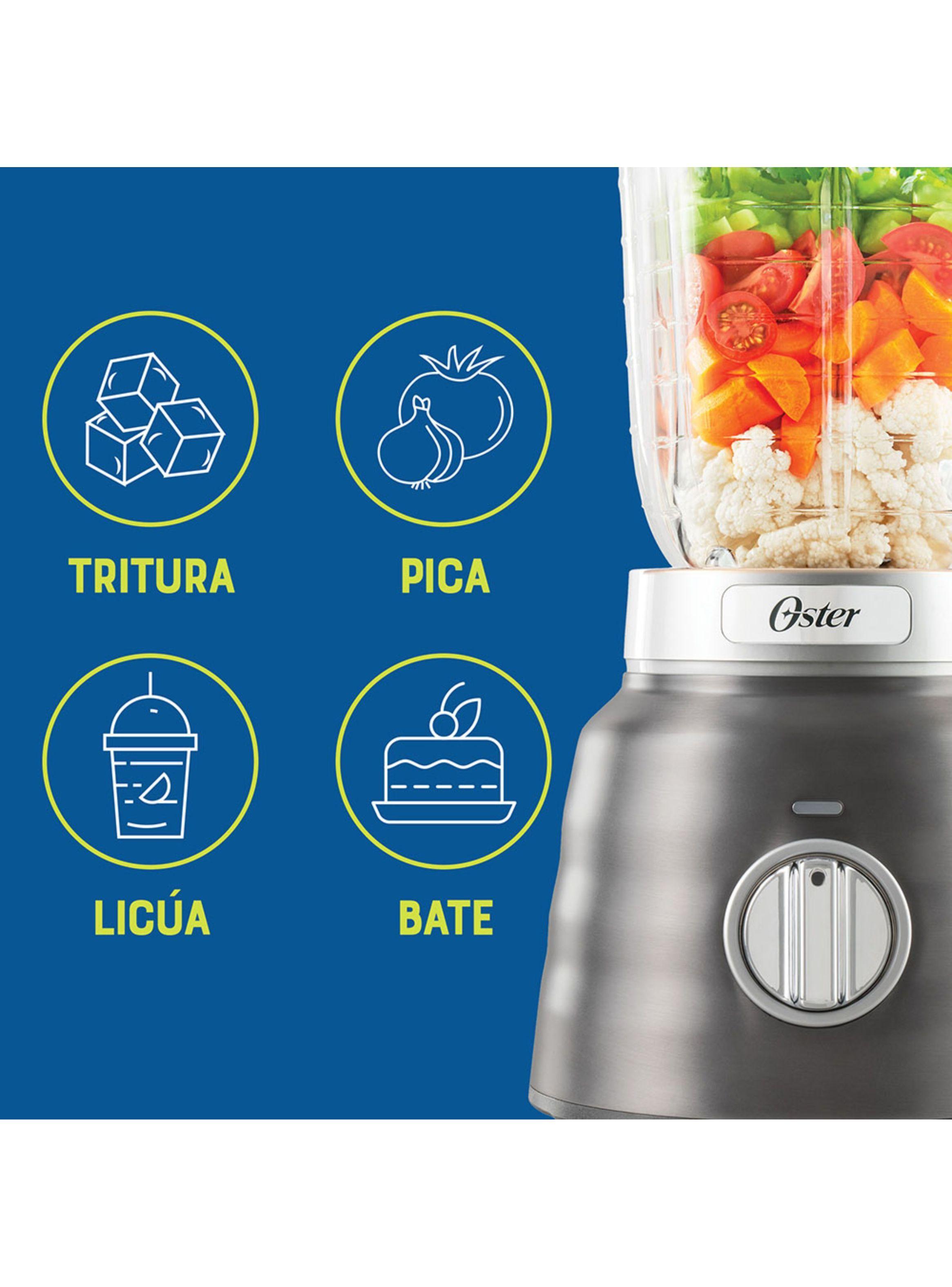 Licuadora Osterizer® Max Vaso de Vidrio 1.75 L BLSTPBRGR-3