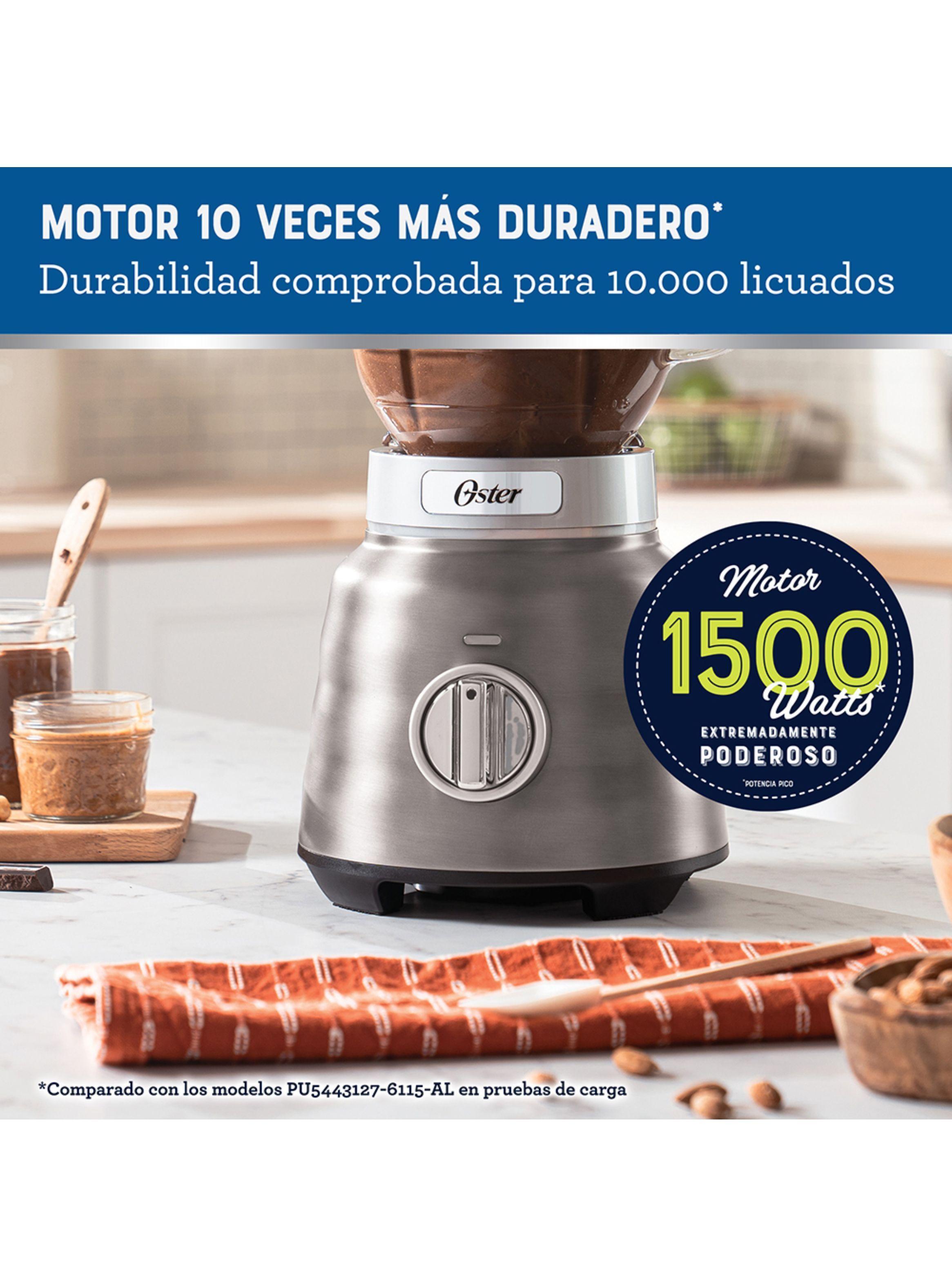 Licuadora Osterizer® Max Vaso de Vidrio 1.75 L BLSTPBRGR-4
