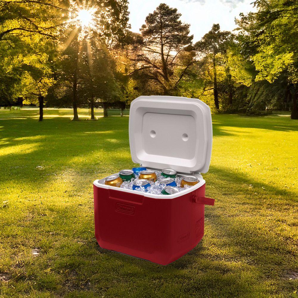 Cooler Coleman Chiller Rojo 15 Lt / 16 QT-7