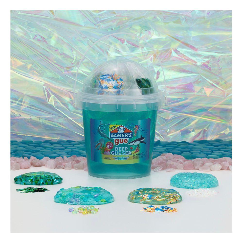 Kit Slime Gue Deep Sea Deluxe Elmer's Balde 710 ml-3