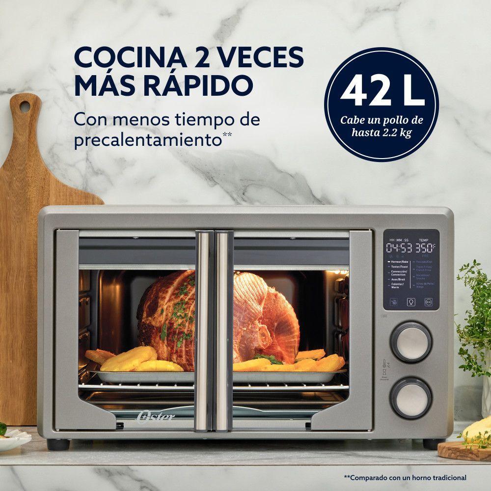 Horno Con Freidora Aire Oster 42 Lt Digital Tssttv42fddafns-3
