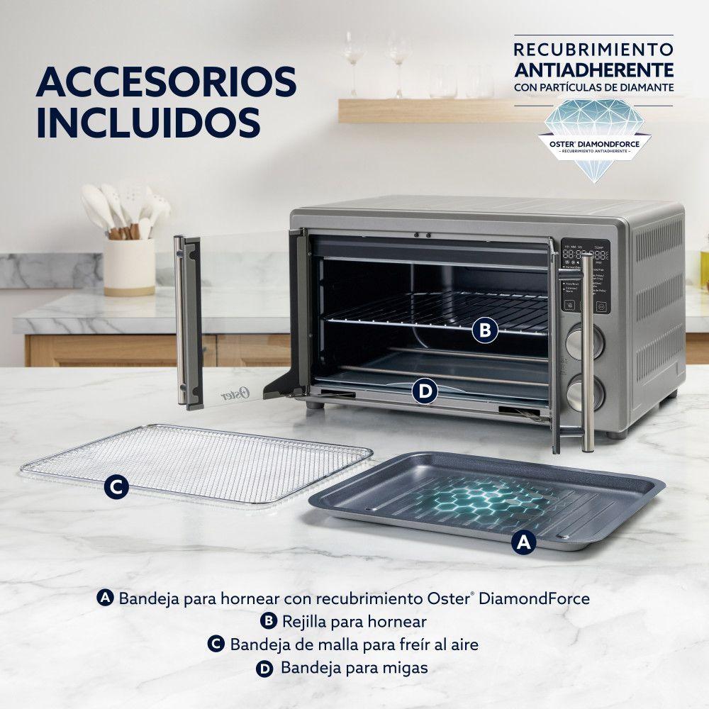 Horno Con Freidora Aire Oster 42 Lt Digital Tssttv42fddafns-4