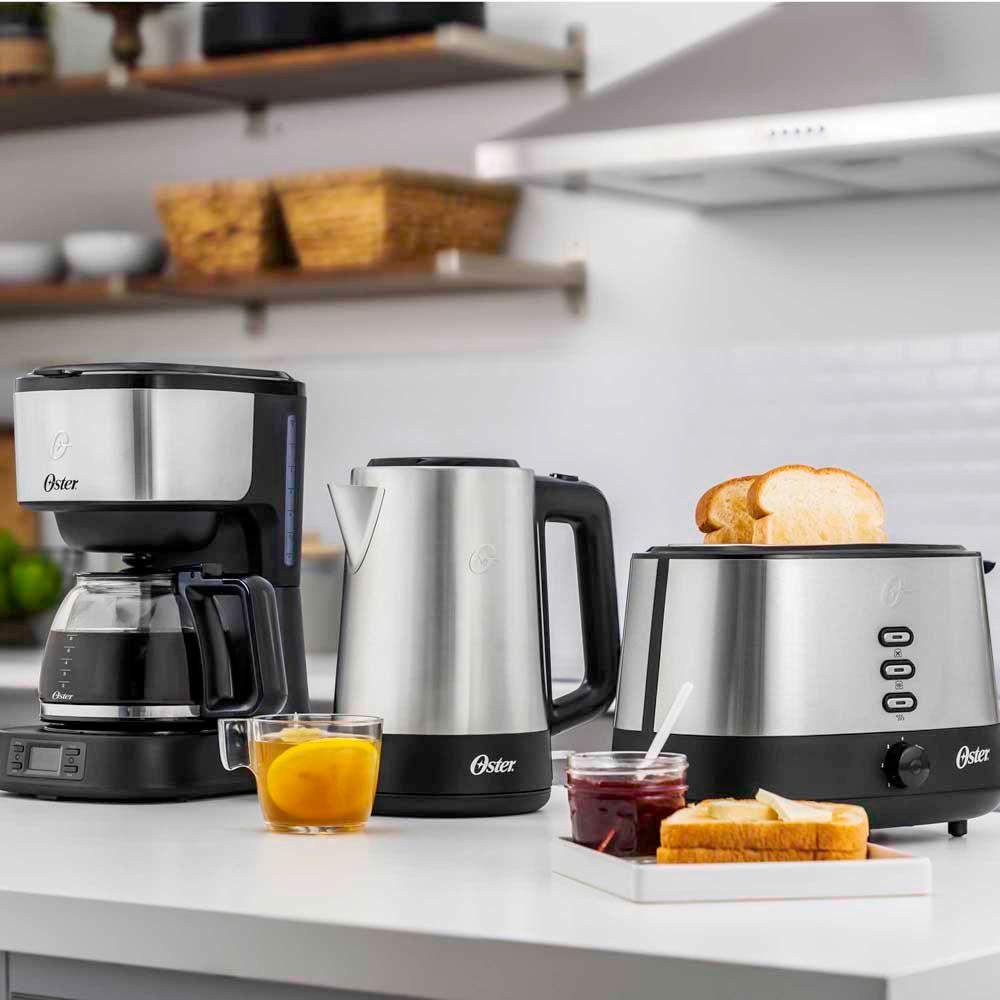 Tostador Oster® 2 rebanadas en acero inoxidable TSSTTR500-3