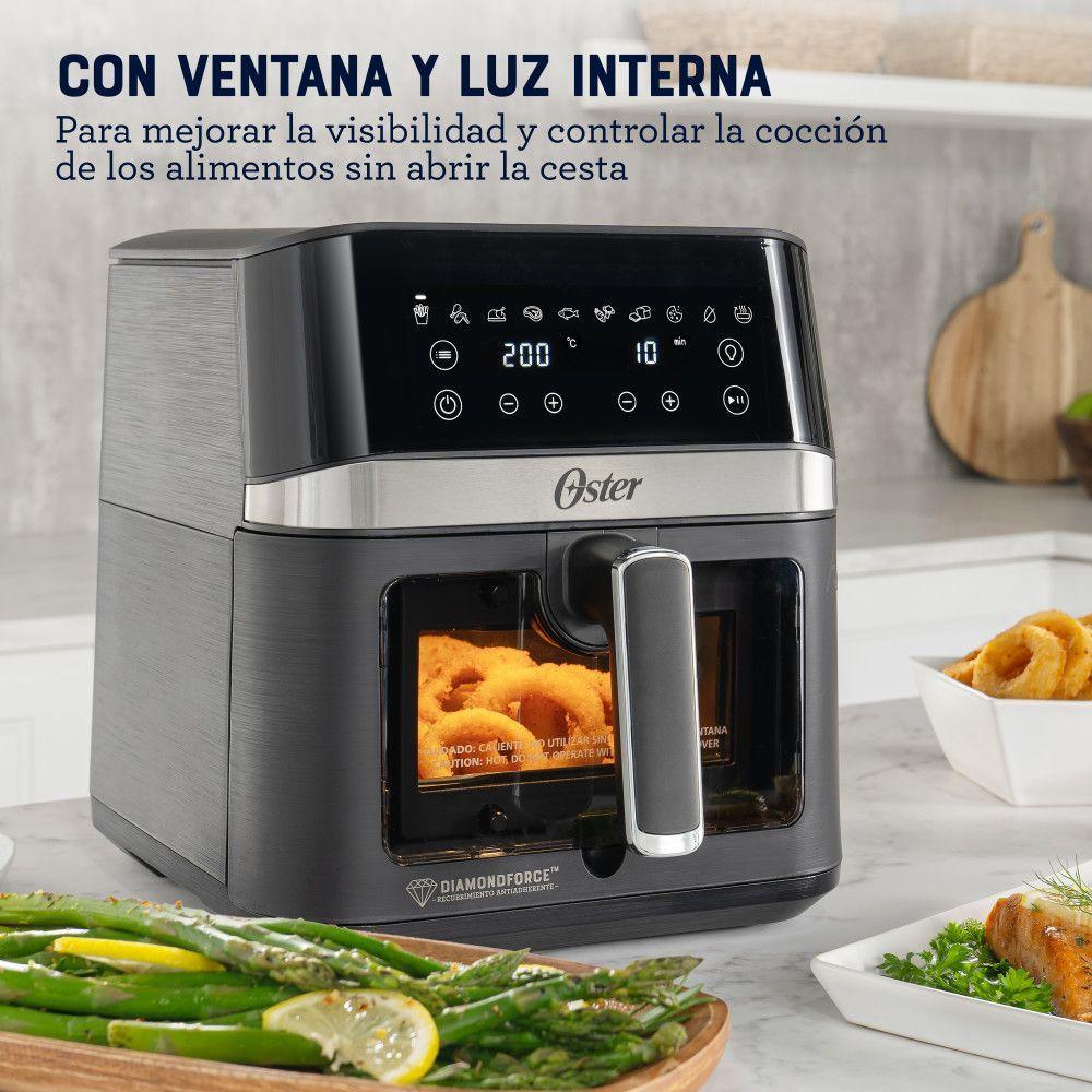 Freidora de Aire Digital 6L Oster DiamondForce 10 Programas Automaticos CKSTAF60WDDF-3