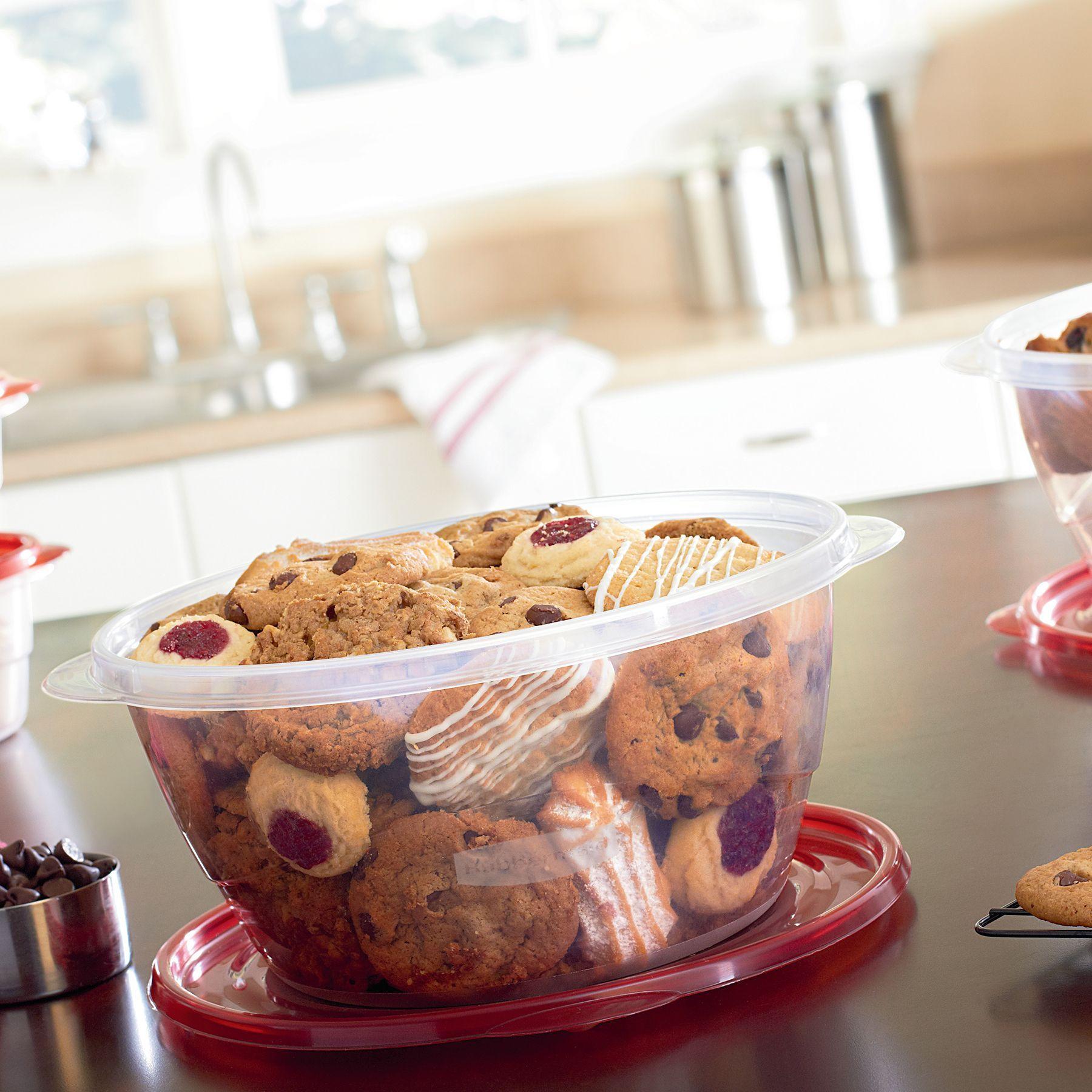 2 Contenedores Herméticos 3.7 Lt Takealongs Rubbermaid-2