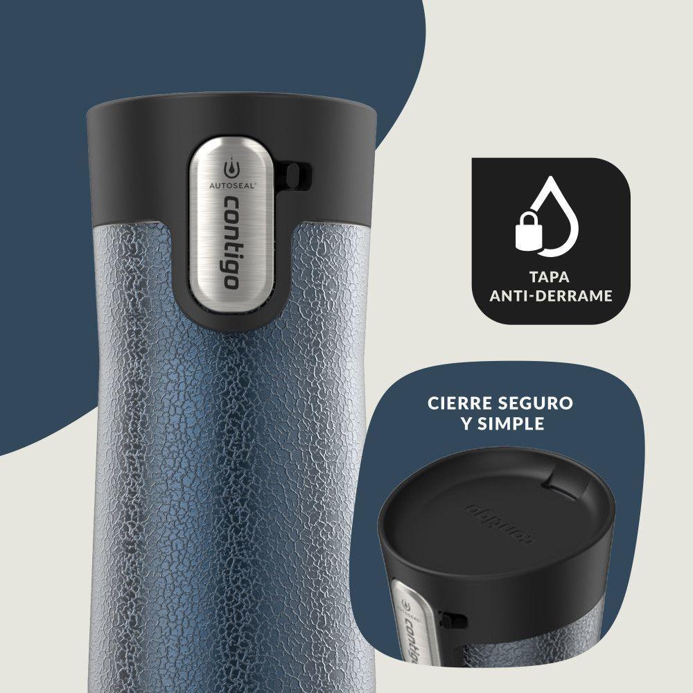 Vaso Térmico West Loop Azul AUTOSEAL ® Contigo® 473 ml-4