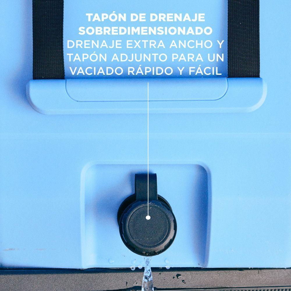 Cooler Coleman Pro Capacidad 43 Lt / 45 QT Celeste-5