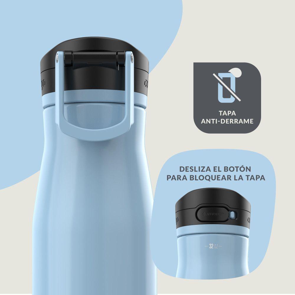 Botella de Agua Contigo Jackson Chill AutoPop 946 ml Celeste-5