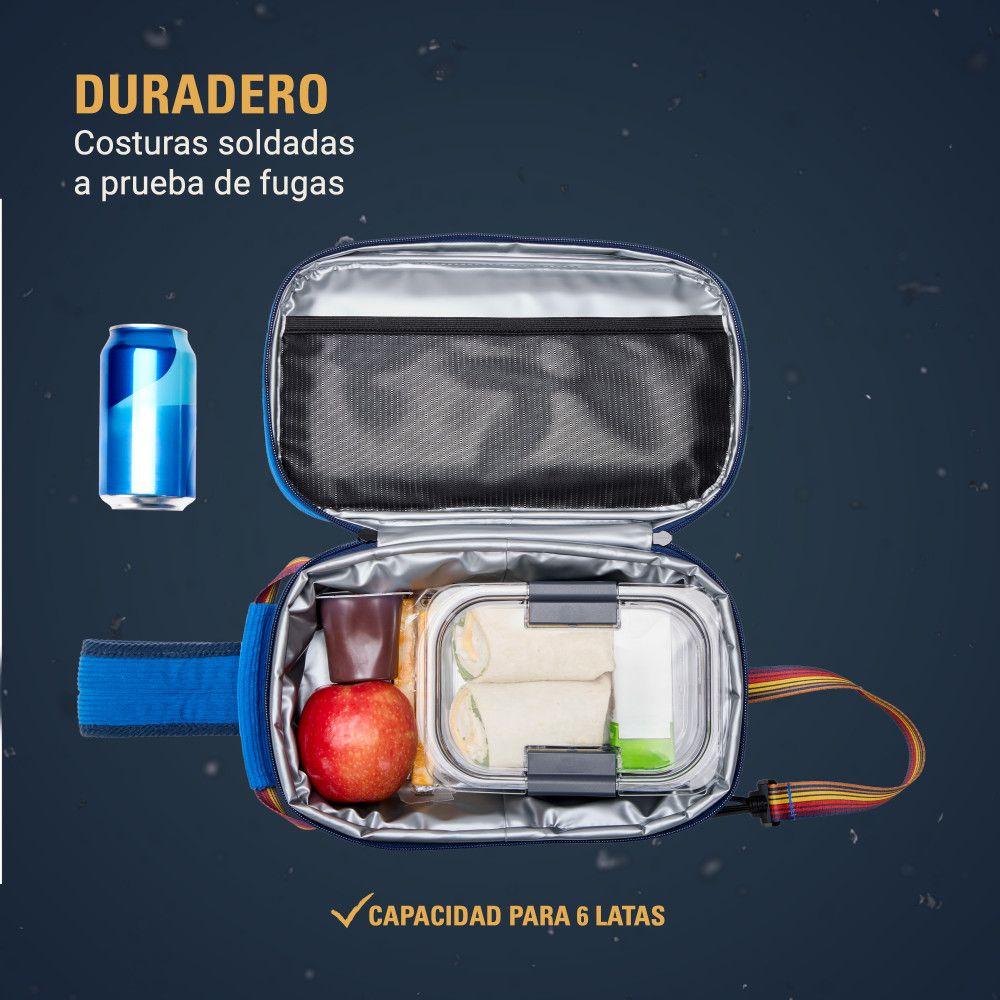 Soft Cooler Bandolera Coleman Stranger Things 6L Celeste-5