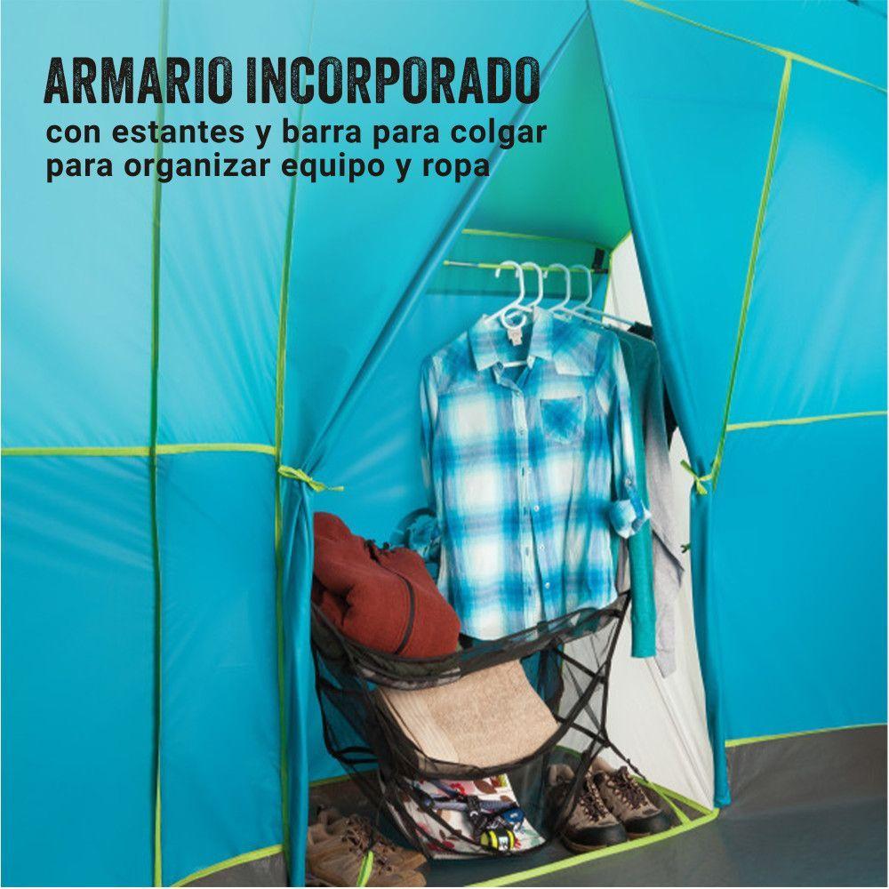 Carpa Tenaya Lake Fast Pitch Coleman Con Closet 8 Personas-4