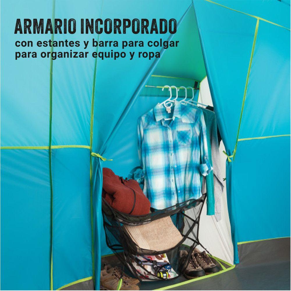 Carpa Tenaya Lake Fast Pitch Coleman Con Closet 8 Personas-4