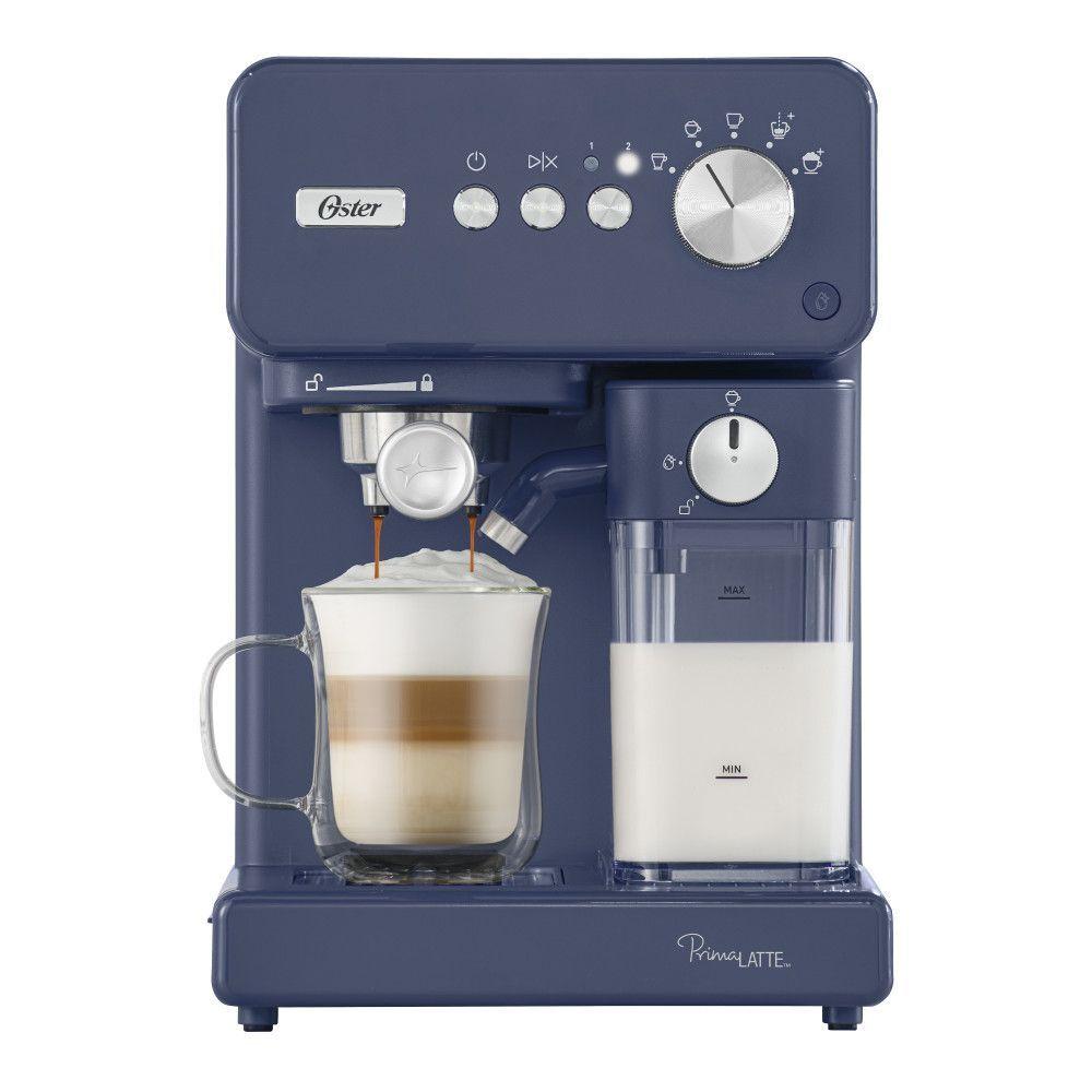 Cafetera Automática Oster Primalatte Azul Bvstem6604bl-0