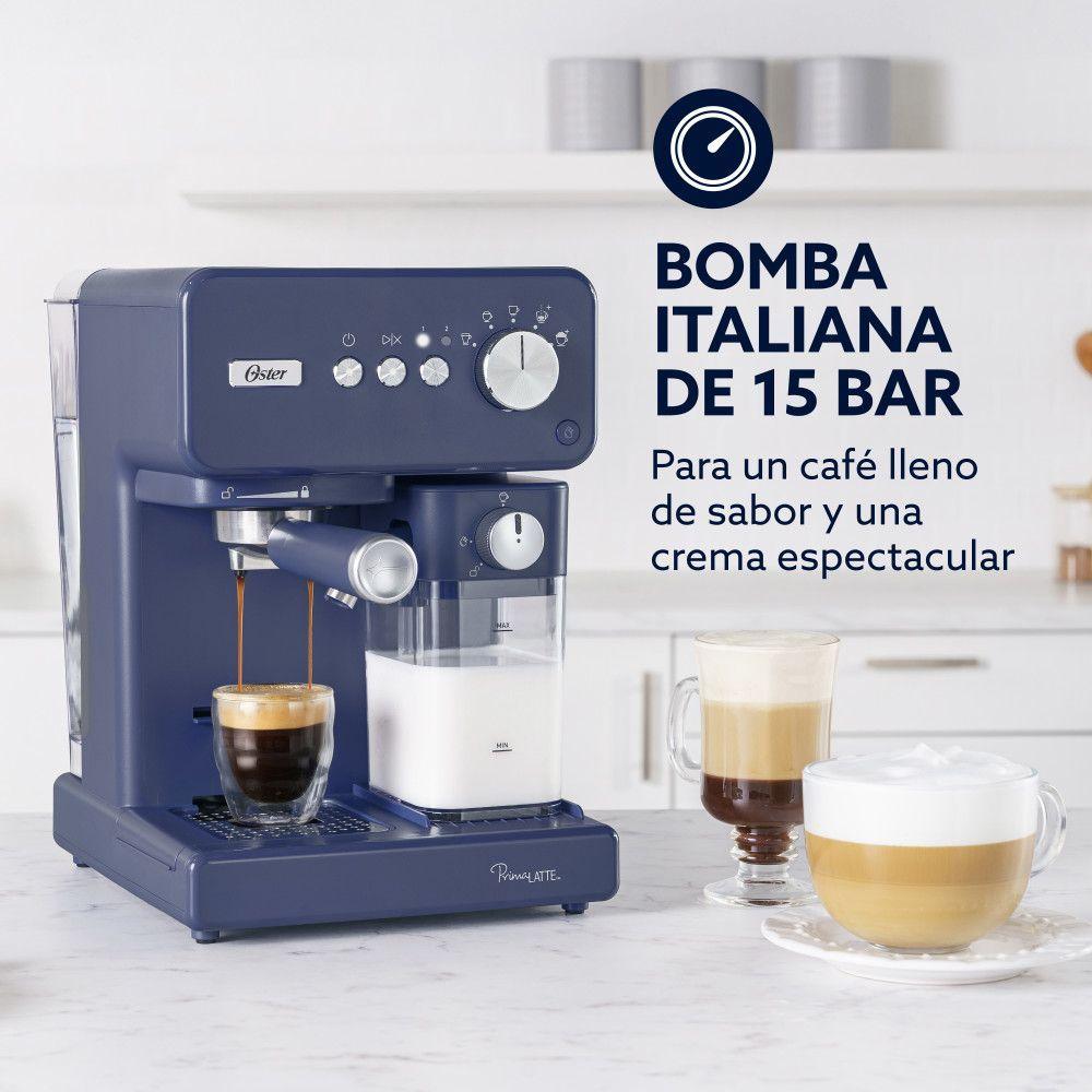 Cafetera Automática Oster Primalatte Azul Bvstem6604bl-4
