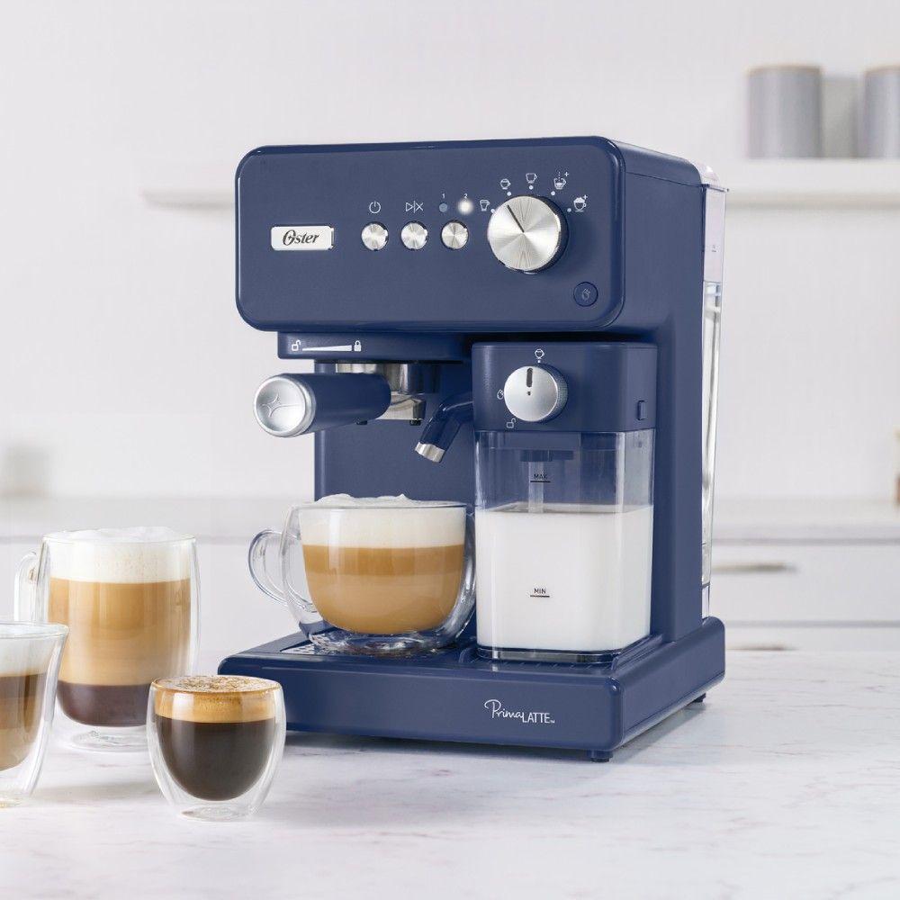 Cafetera Automática Oster Primalatte Azul Bvstem6604bl-6