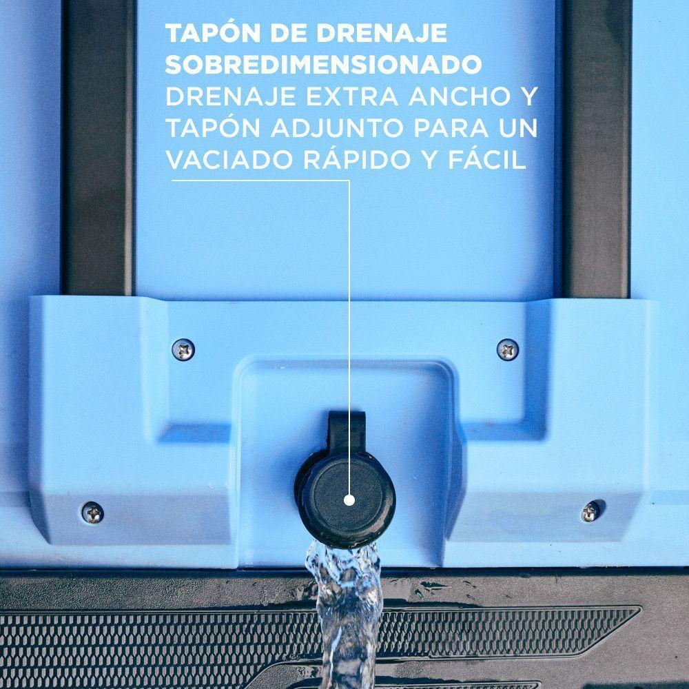 Cooler Coleman Pro Capacidad 52 Lt / 55 QT Celeste-5