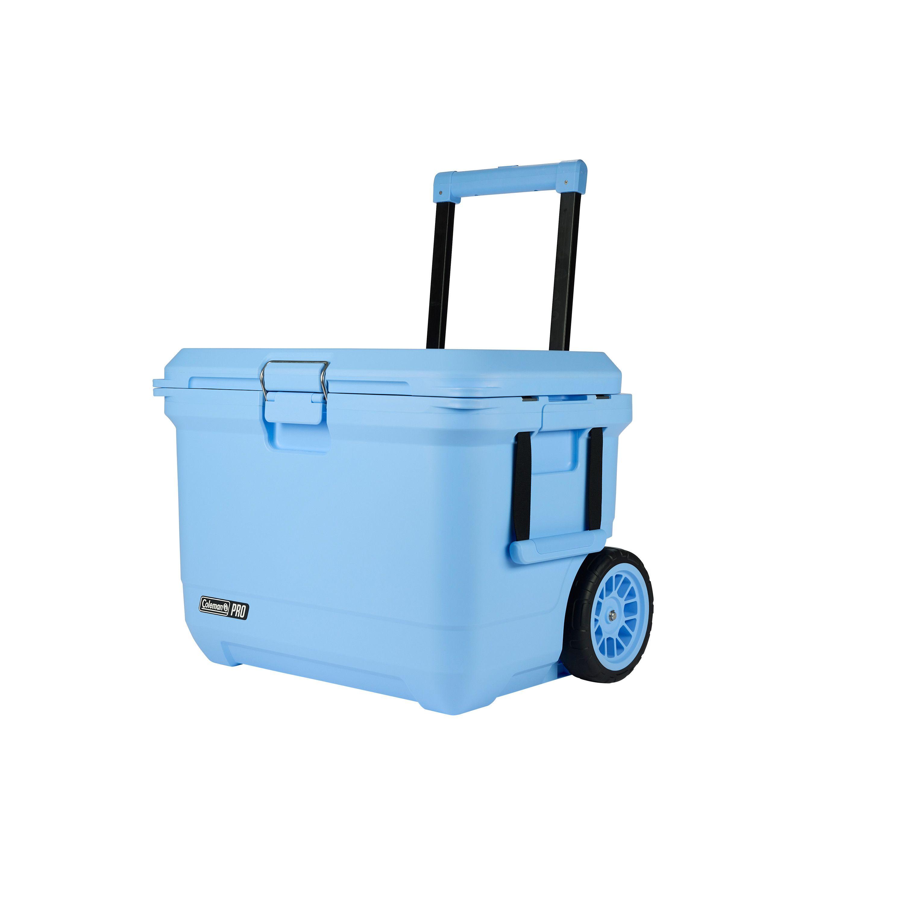 Cooler Coleman Pro Capacidad 52 Lt / 55 QT Celeste-1