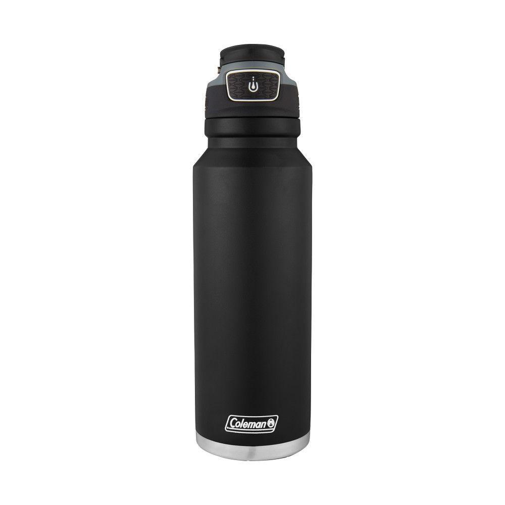 Botella de Agua Coleman FreeFlow Autoseal 1.18 Lt Negro-0