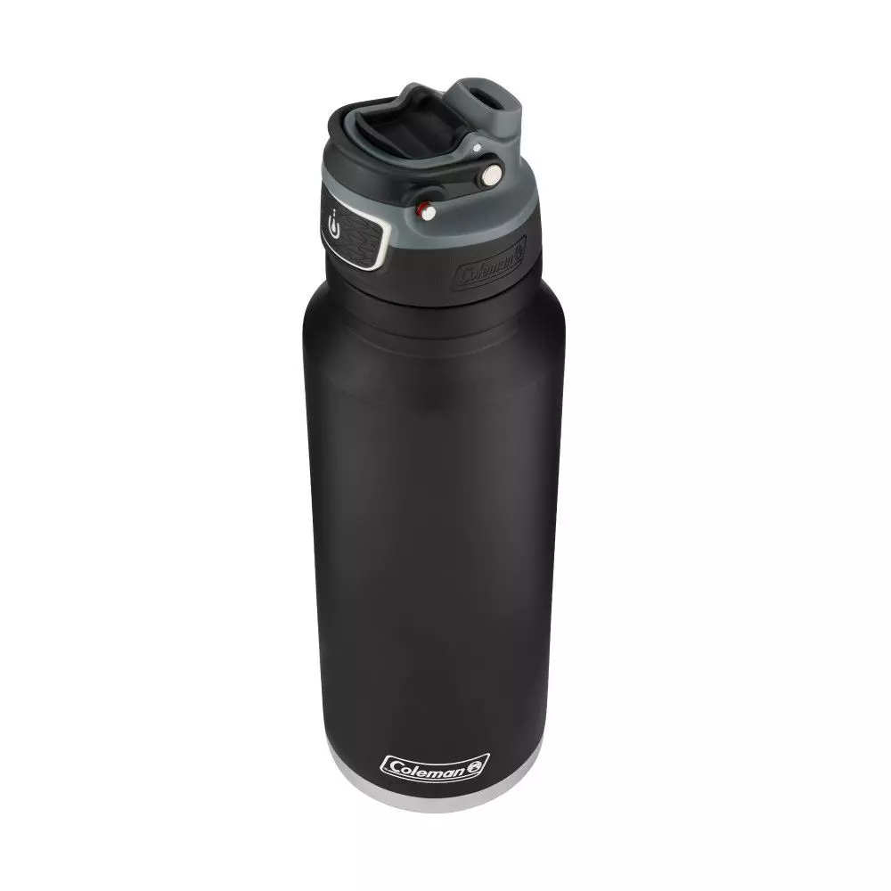 Botella de Agua Coleman FreeFlow Autoseal 1.18 Lt Negro-1
