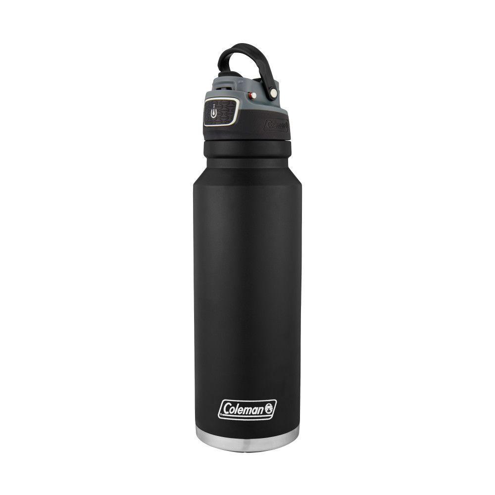 Botella de Agua Coleman FreeFlow Autoseal 1.18 Lt Negro-2