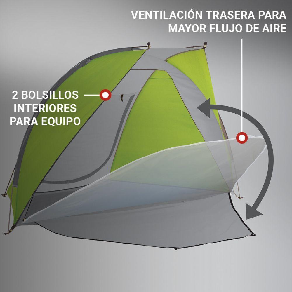 Carpa De Playa Paraviento Upf 50 Coleman 2 Personas-4