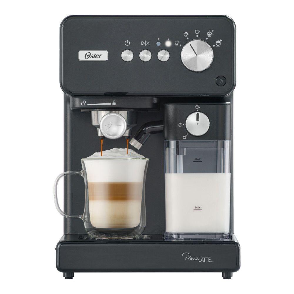 Cafetera Automática Oster Primalatte Negro Bvstem6604bk-0