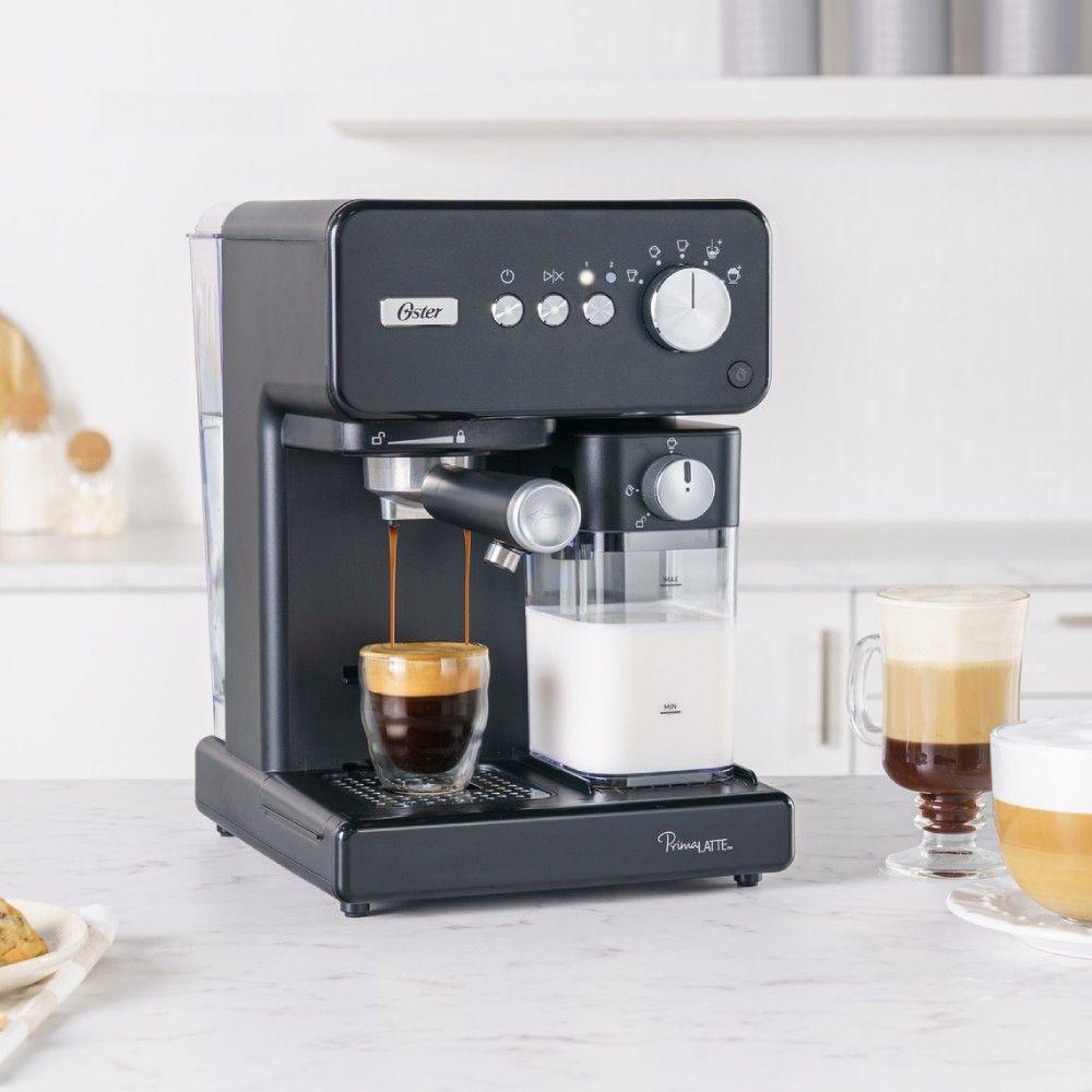 Cafetera Automática Oster Primalatte Negro Bvstem6604bk-6