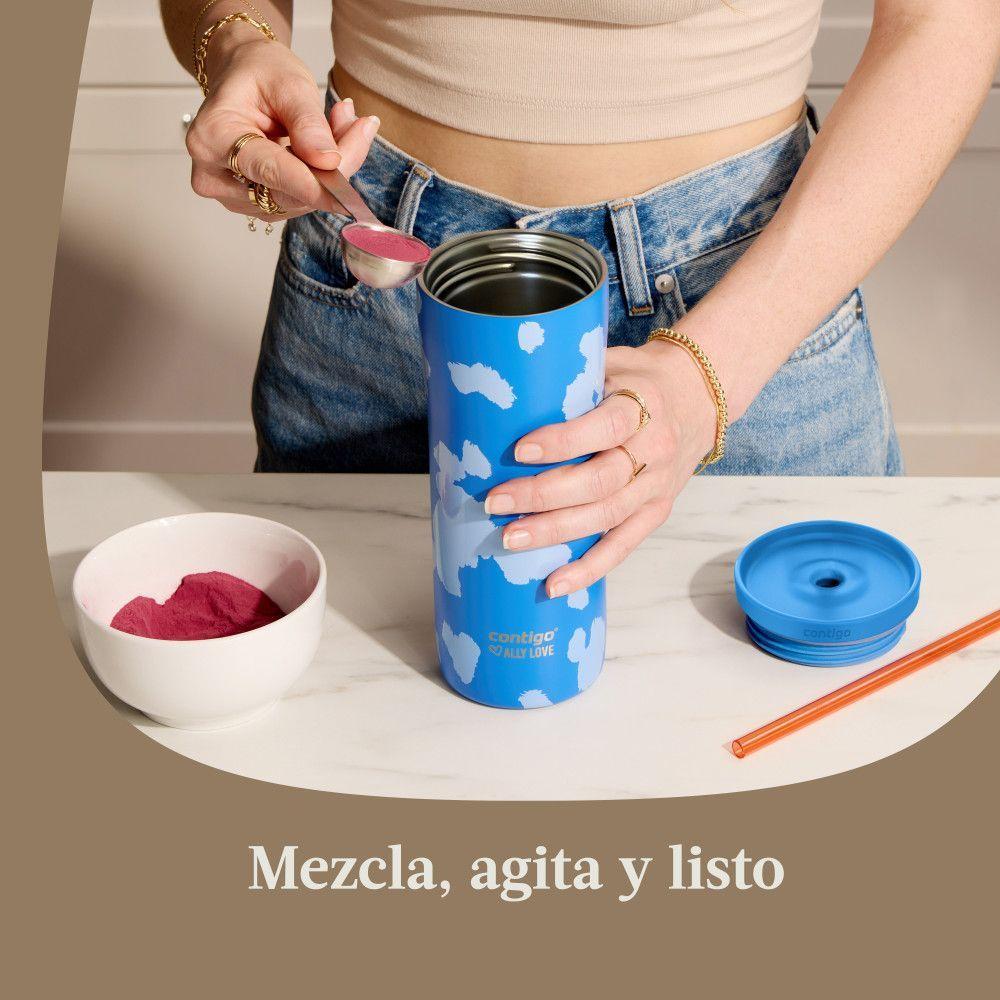 Vaso Termico Contigo Ally Love Streeterville 709 ml Azul-5