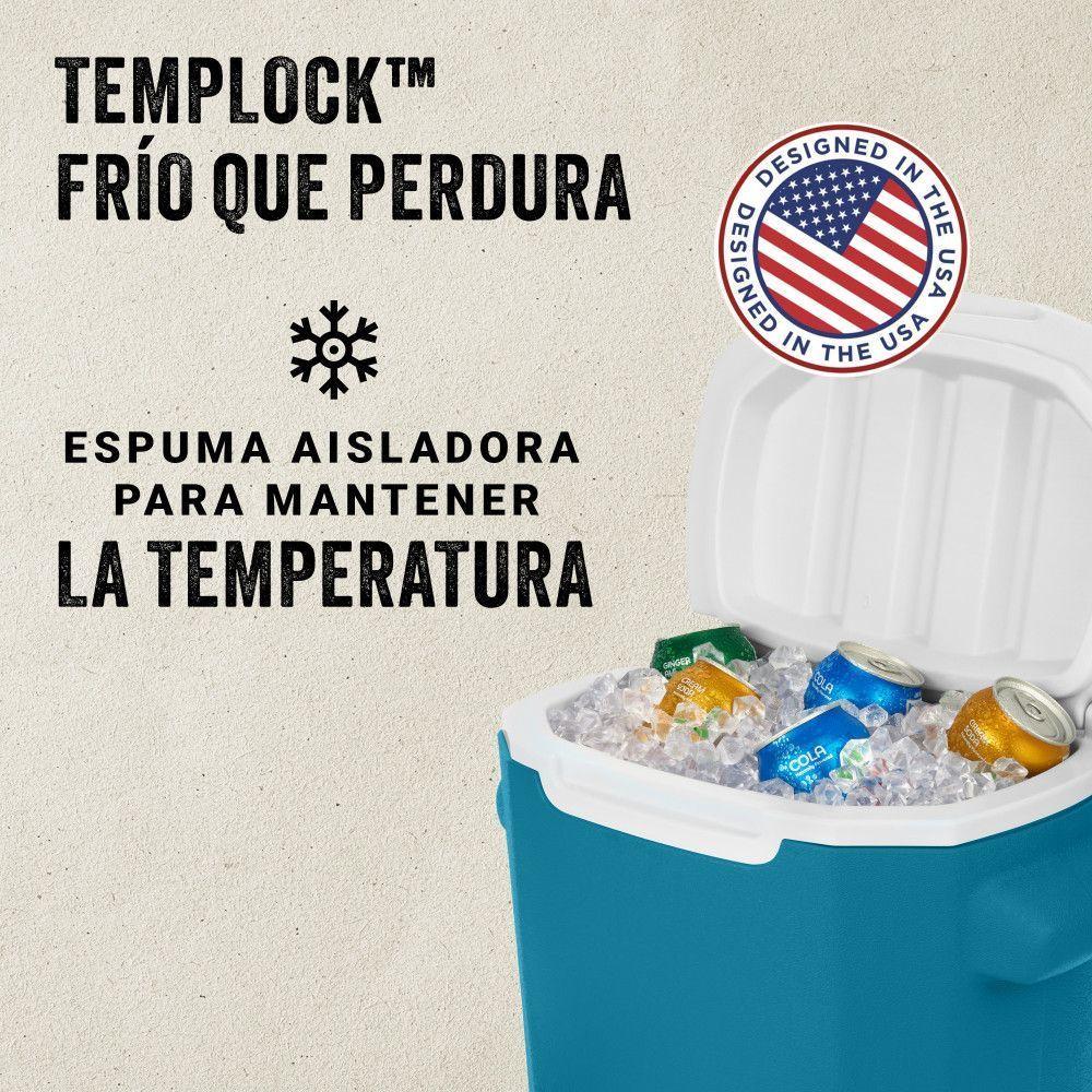 Cooler con Ruedas Azul Coleman Chiller 26 Lt / 28 QT-1