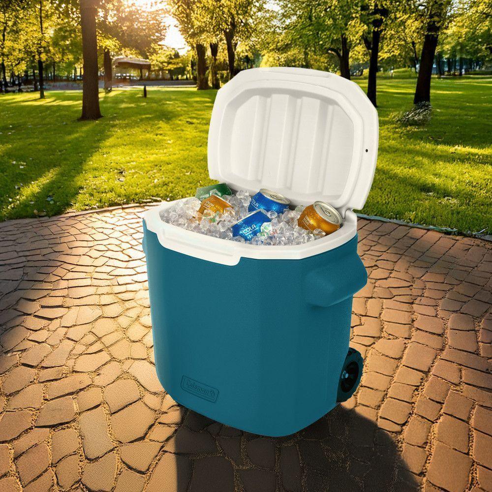 Cooler con Ruedas Azul Coleman Chiller 26 Lt / 28 QT-5