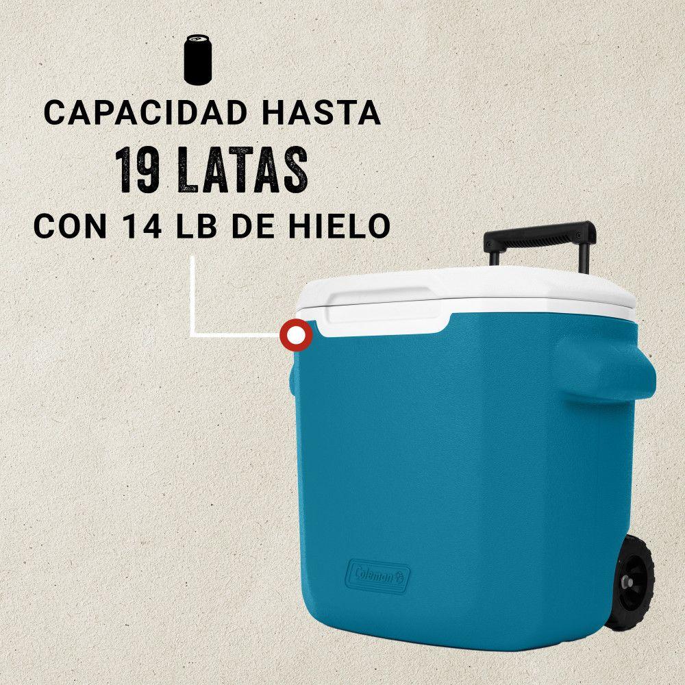 Cooler con Ruedas Azul Coleman Chiller 26 Lt / 28 QT-4