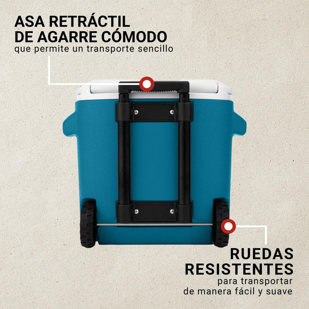 Cooler con Ruedas Azul Coleman Chiller 26 Lt / 28 QT-6