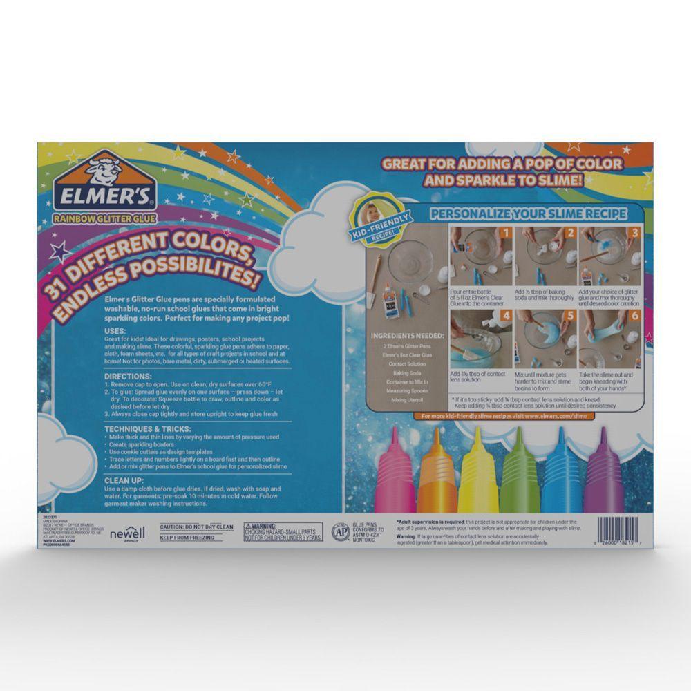 Pegamento con 31 Glitter En Tubo Elmer's-2