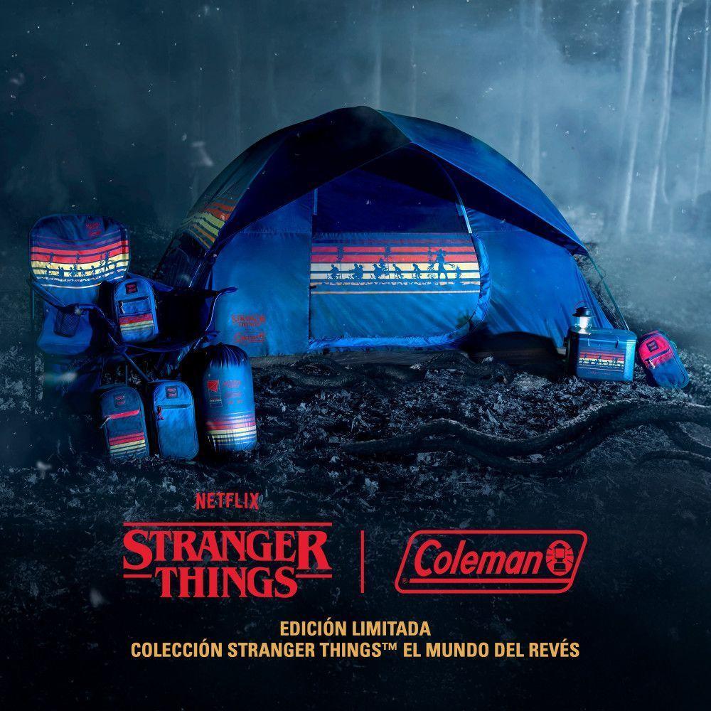 Cooler Coleman Edicion Limitada Stranger Things Azul 15 Lt-7
