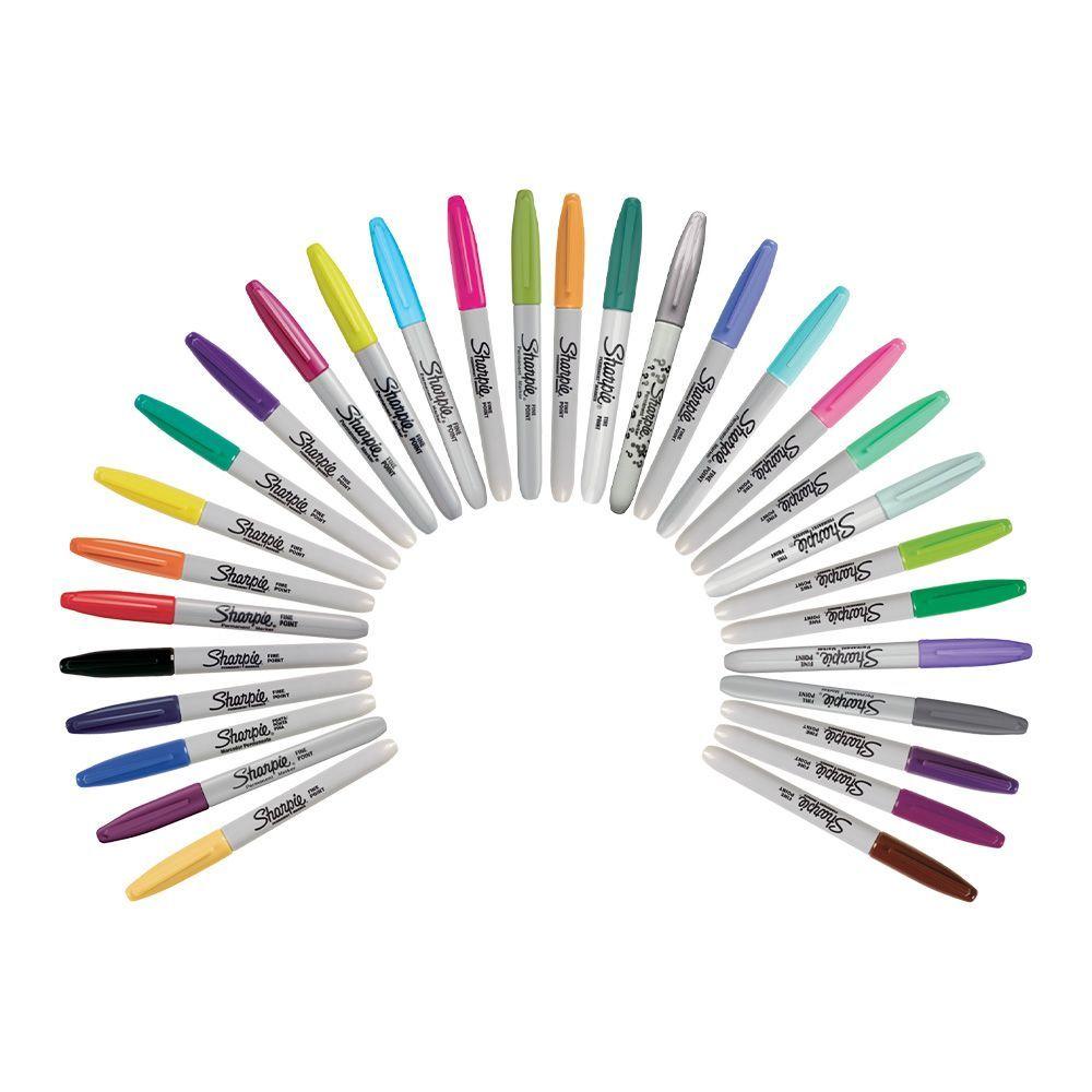 Ruleta 30 Marcadores Tie Dye Sharpie Punta Fina-4