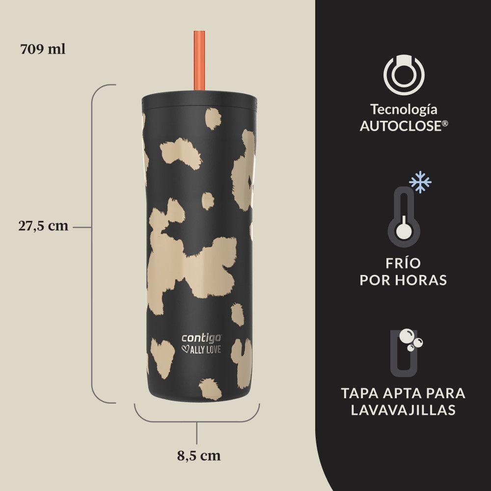 Vaso Termico Contigo Ally Love Streeterville 709 ml Negro-3