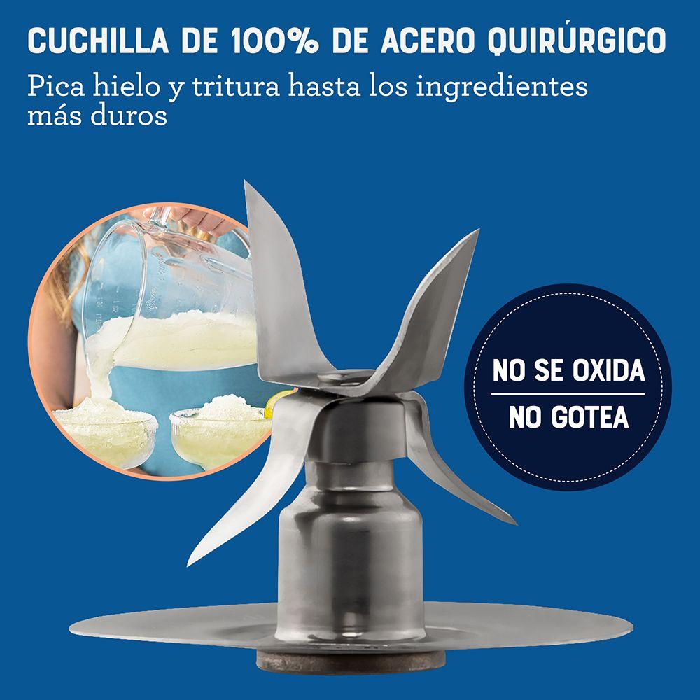 Licuadora Oster Vaso Vidrio 6 Velocidades + Pulso Blstpeggpb-4