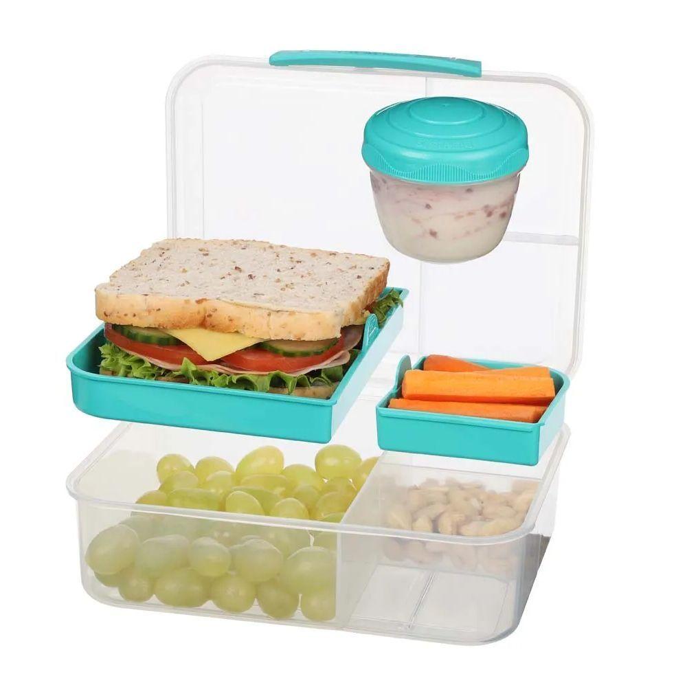 Contenedor Con Pote Para Yogurt Sistema Bento To Go 1.65 L-2