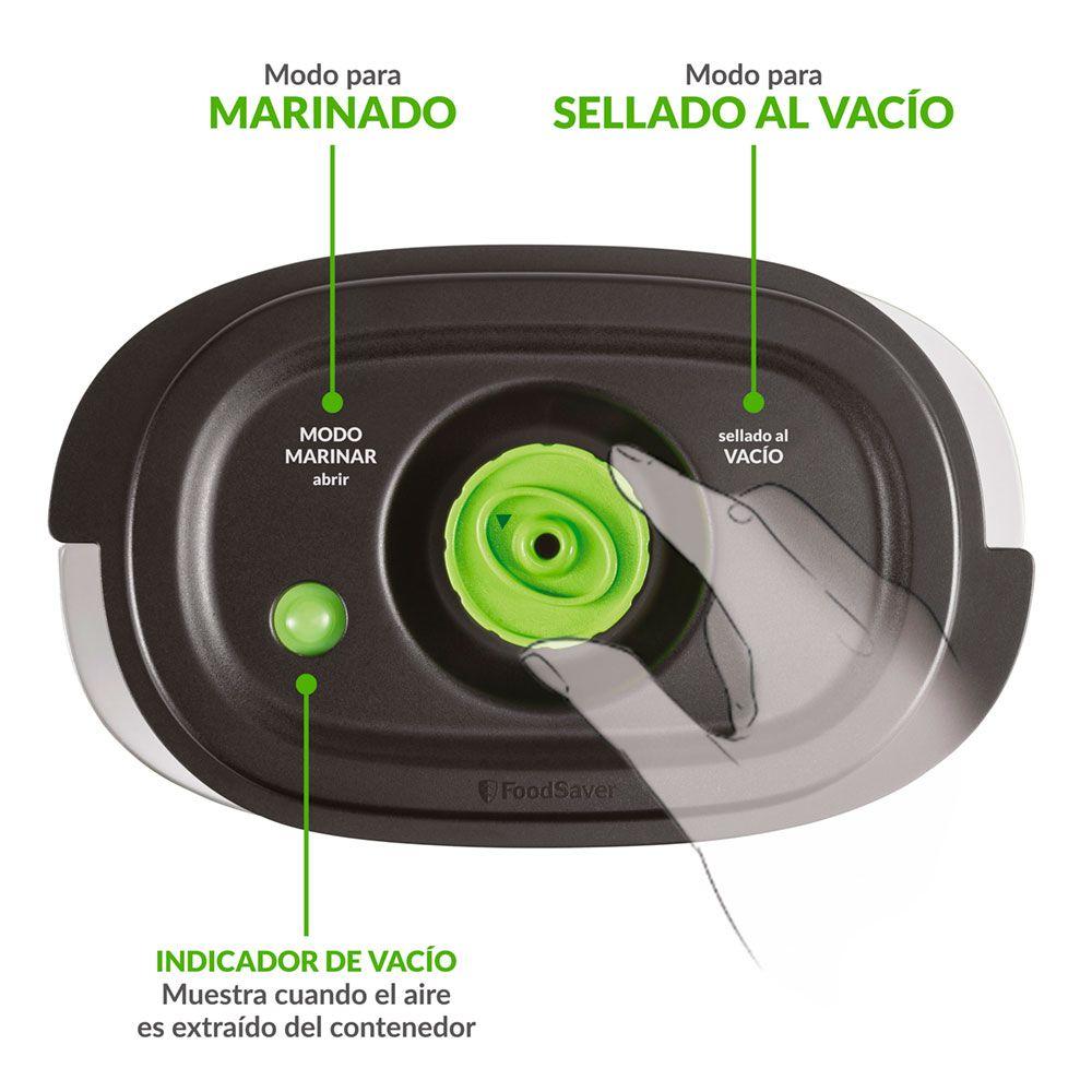 Pack contenedores FoodSaver 700 ml y 1.2 L FFC025X-4