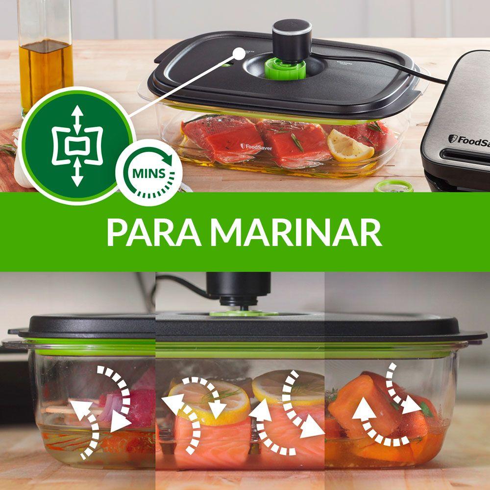 Pack contenedores FoodSaver 700 ml y 1.2 L FFC025X-7