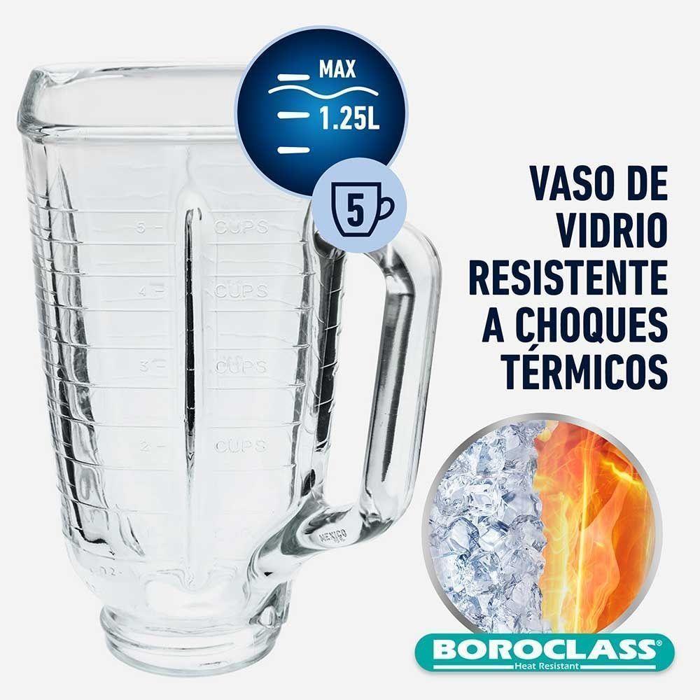 Vaso vidrio Boroclass® 1.25 lt licuadoras Oster®-1