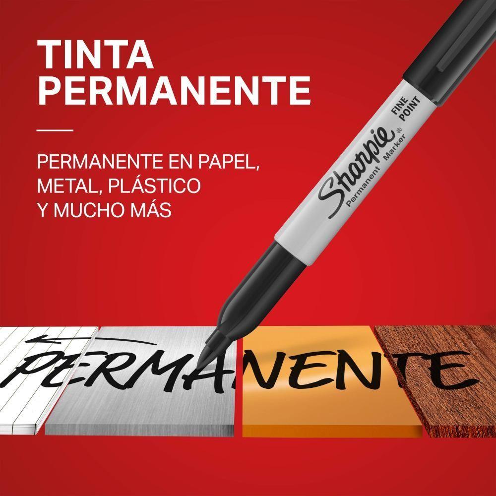 Set 8 Marcadores Punta Fina Sharpie Colores Básico-3