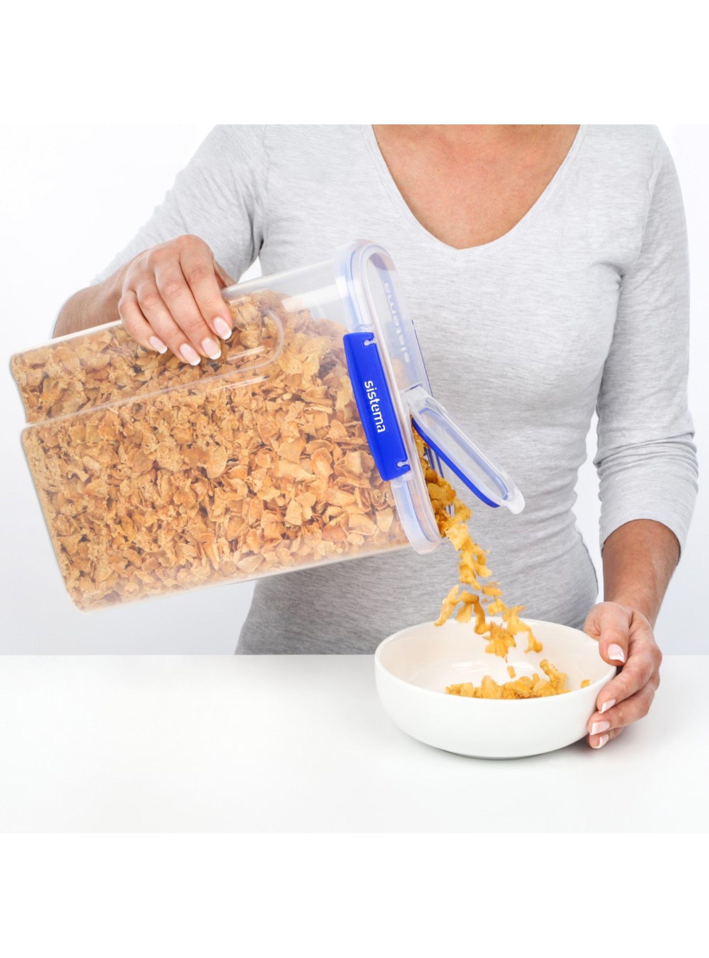 Contenedor Hermético Para Cereal Sistema Klip It Plus 4.2 L-2