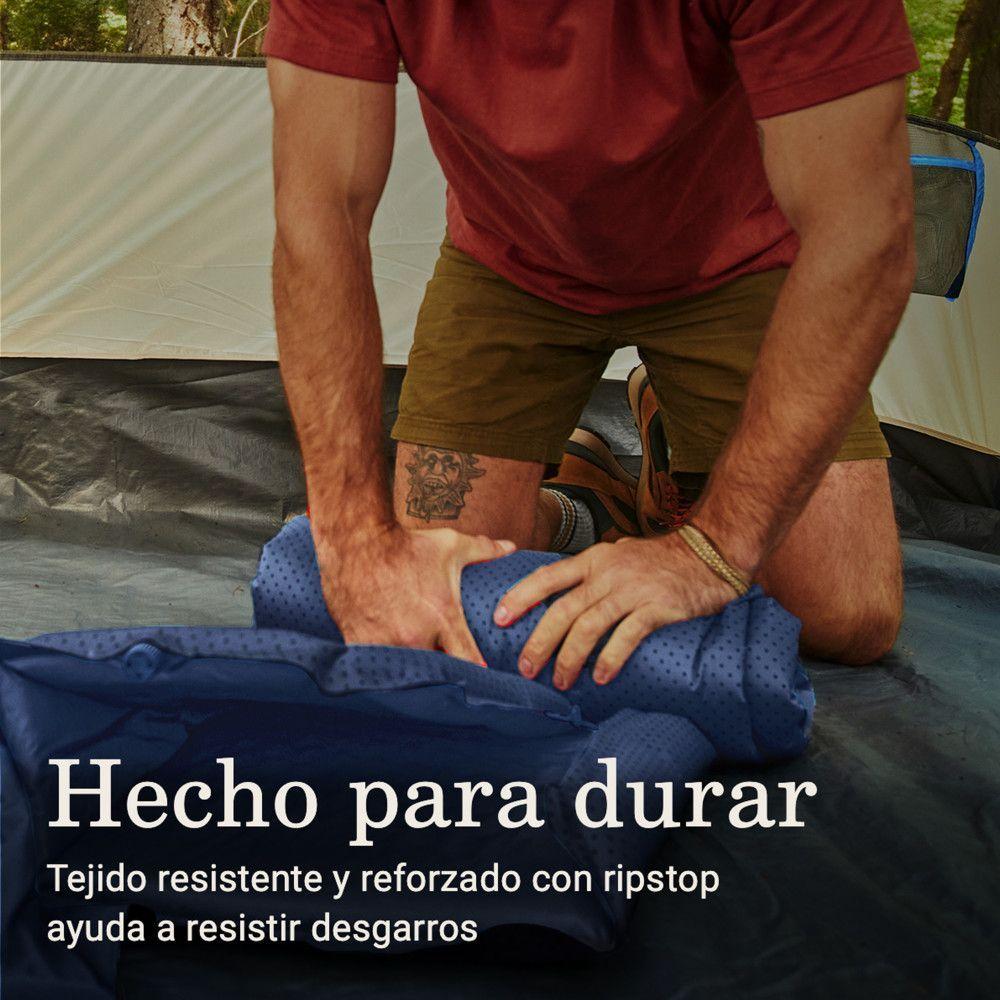 Colchoneta Inflable para Dormir Montauk Coleman Azul-4