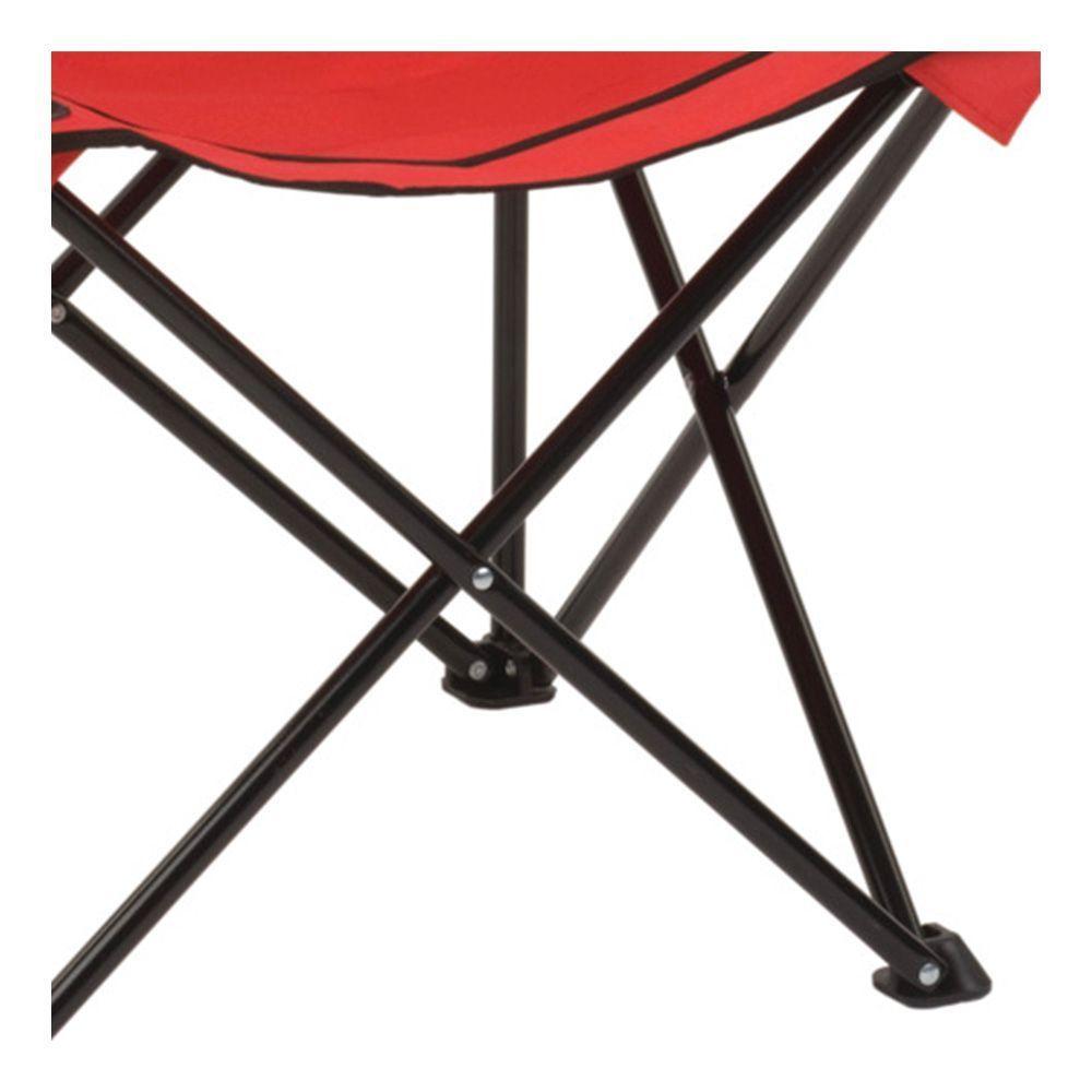 Silla Plegable Quad Mesh Coleman® Rojo-4
