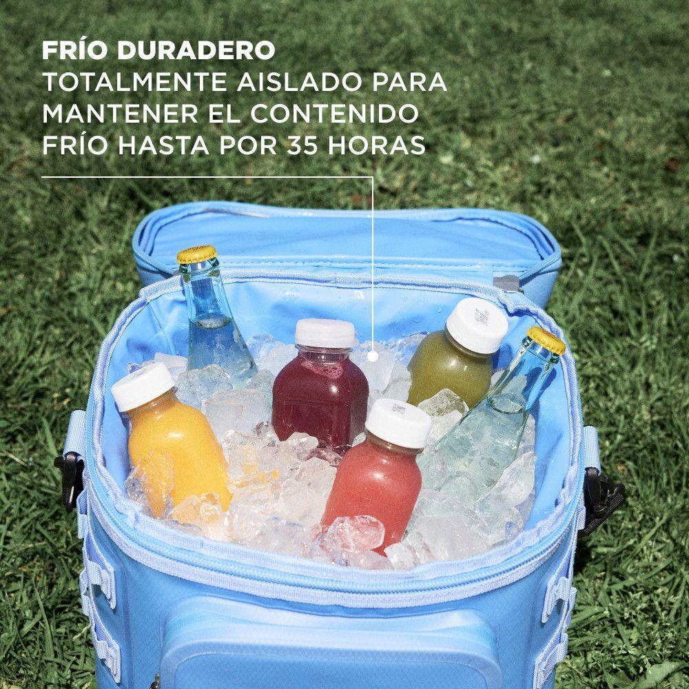 Soft Cooler Coleman Pro Portátil 24 Latas Celeste-2