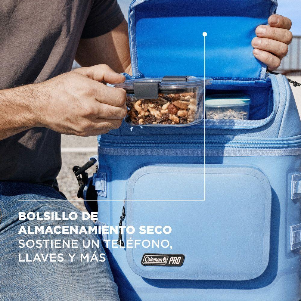 Soft Cooler Coleman Pro Portátil 24 Latas Celeste-3